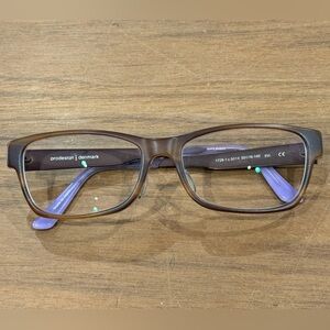 Brown/purple pro design frames - made in Japan
